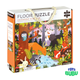 Enchanted Woodland 24-Piece Floor Puzzle for Kids – Jumbo Woodland Animal Puzzle Ages 3+