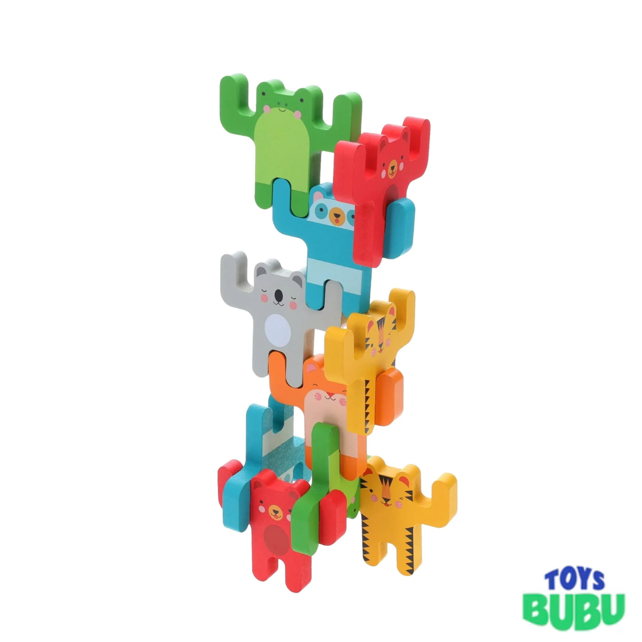 Animal Acrobats Wooden Balance Game – Stacking & Balancing Game for Kids Ages 3+