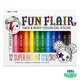 Kids Face & Body Color Gel Sticks – 12 Washable Hair and Body Art Colors