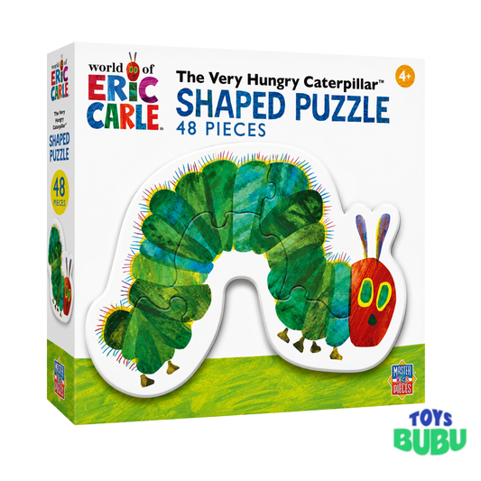 Eric Carle The Very Hungry Caterpillar 48-Piece Shaped Puzzle – Educational Kids Jigsaw Puzzle
