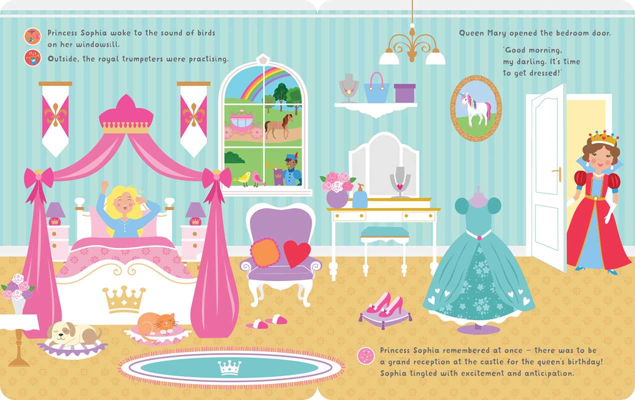 Unicorn Sound Book for Kids – The Lost Tiara Interactive Story with 10 Sound Buttons
