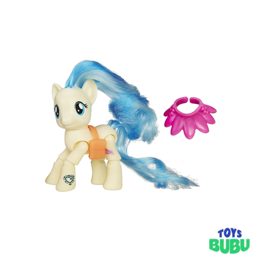 My Little Pony Miss Pommel Runway Show poseable pony toy with fashion accessories
