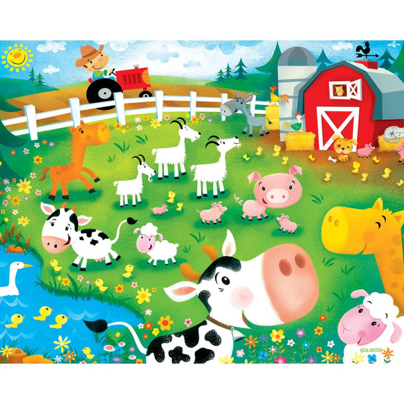 Lil Puzzler 4-Pack 48-Piece Puzzle Set – Educational Jigsaw Puzzles for Kids